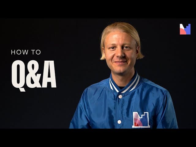 Thumbnail for video: How to create a Q&A